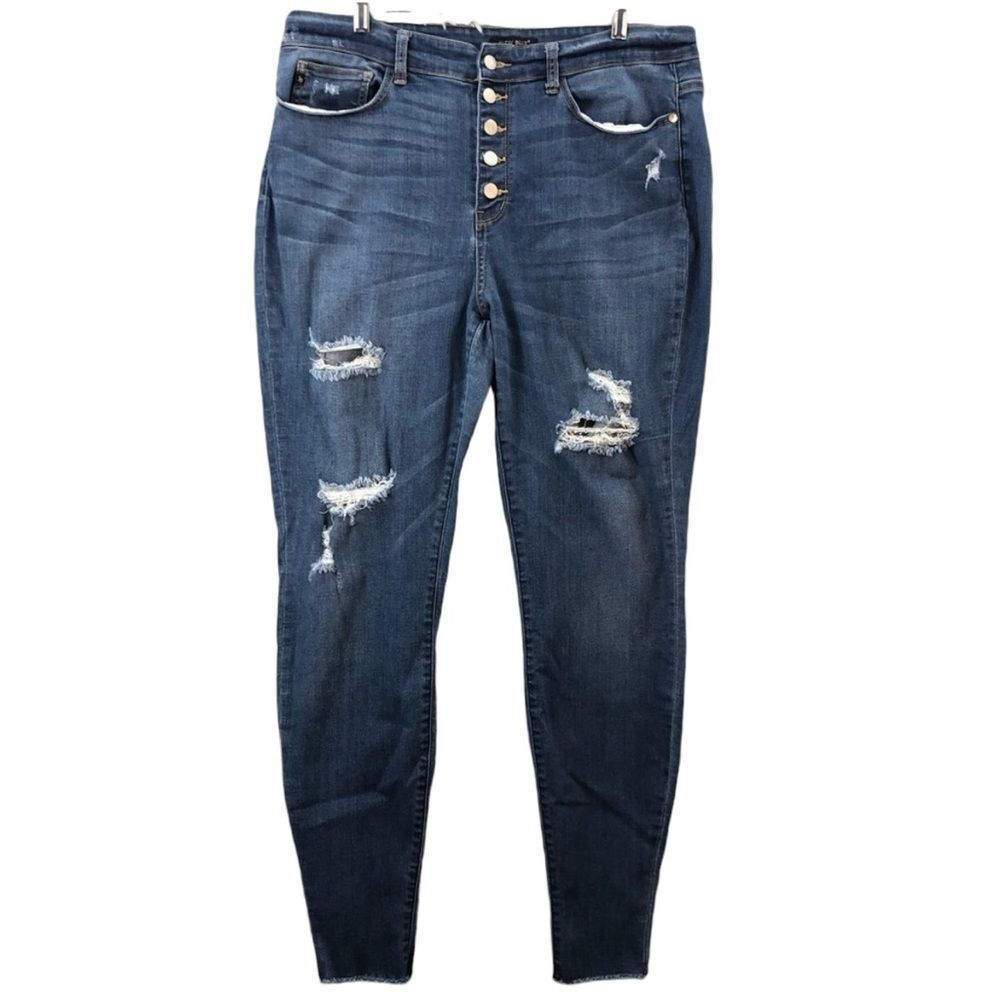 Judy Blue Skinny‎ Fit, High Rise Jeans Size 18